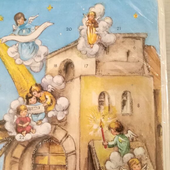 Vintage Korsch Verlag Honoring King Jesus Christ Advent Calendar Germany - Picture 2 of 10